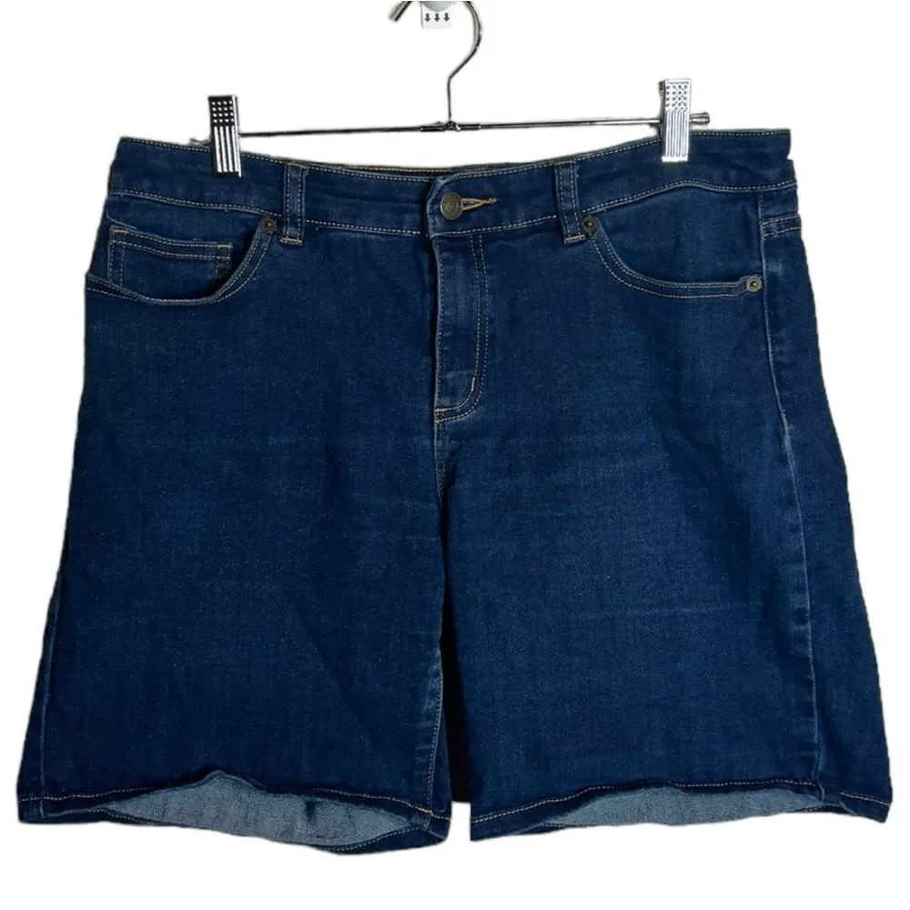Michael Kors Blue Jean Shorts size 8